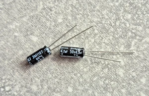 Rubycon 4,7uF 50V 85°C ELKO Kondensator Radial Menge Wählbar 1-10 Stück - Bild 1 von 1