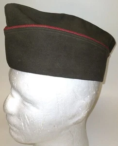 World War II 1930s Artillery Officer's Winter Garrison Hat WWII Overseas Cap WW2 - Picture 1 of 7