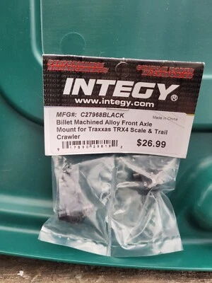 Integy Billet Machined Alloy Front Axle Mount Traxxas RC TRX4 - Image 1 of 3