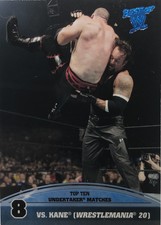 2013 Topps Best Of WWE Top Ten Undertaker Matches #8 vs. Kane