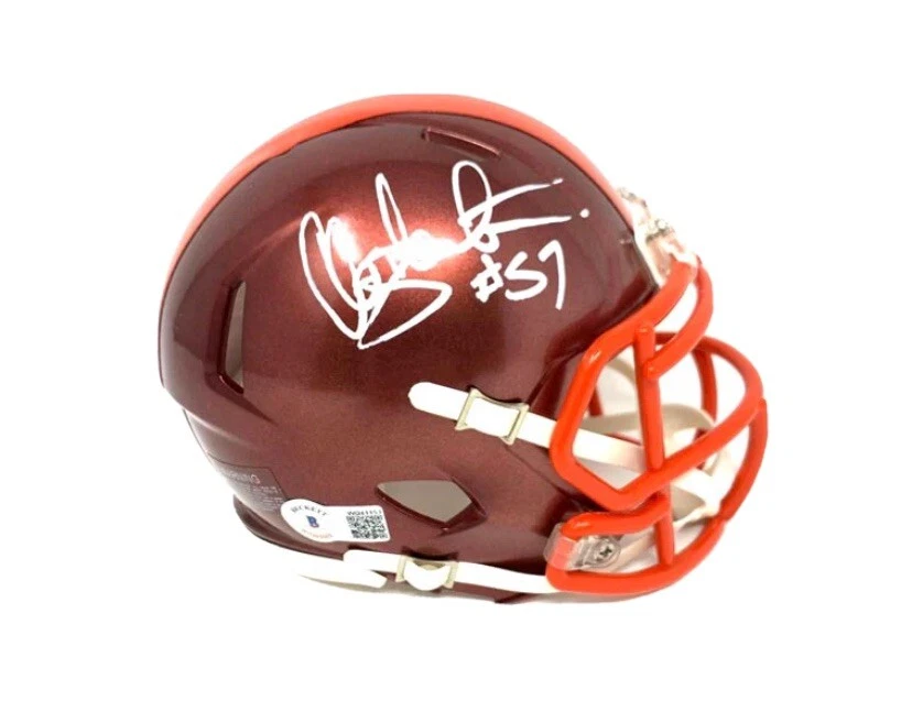 Clay Matthews Signed Cleveland Browns Mini Helmet Beckett Authenticity - Image 1 of 1