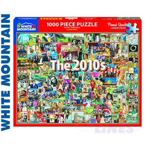 THE 2010's 1000 pc super deluxe Jigsaw Puzzle WHITE MOUNTAIN 1590 - Picture 1 of 10