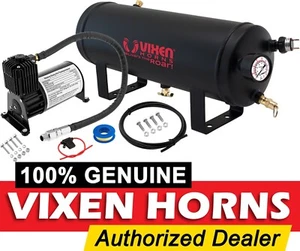 1.5 GAL AIR TANK/150 PSI COMPRESSOR ONBOARD SYSTEM KIT F/TRAIN HORN 12V VXO8715B - Picture 1 of 11