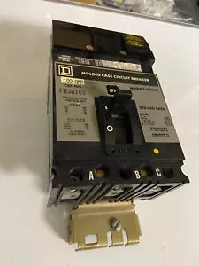 BONITO DISYUNTOR CUADRADO D 100 AMP I-LINE 600 VAC 3 POLOS FA36100 - Imagen 1 de 3