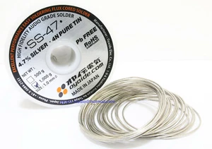 OYAIDE SS-47 4.7% SILVER SOLDER Ag 4.7 Cu 1.7 - 6 METER LENGTHS - Picture 1 of 3
