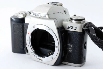 **Exc+** Pentax MZ-5 Silver 35mm SLR Film Camera Body w/Cap From Japan 533002 - Image 1 of 4