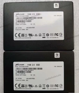 100% Health Micron 1100 1TB Solid State Drive MTFDDAK1T0TBN SATA III 2.5in - Picture 1 of 1