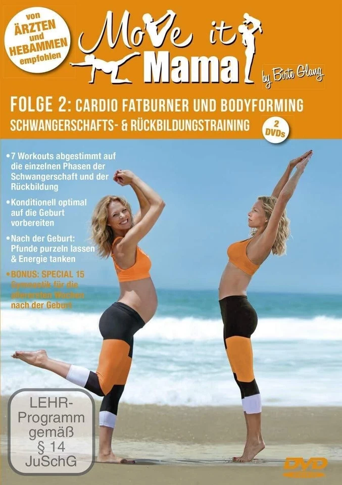Move it Mama -Schwangerschafts- & Rückbildungstraining Folge 2 [2 DVDs] NEU/OVP - Bild 1 von 1