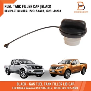 Fuel Cap Tank Filler Lid For Nissan Navara D40 NP300 YS23 D23 2005-20 172515XA0A - Picture 1 of 4