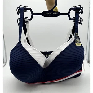 U.S. Polo Assn. 2 Pack Gentle Lift Bras 38DD Wire-Free & Tag-Free *New - Picture 1 of 8