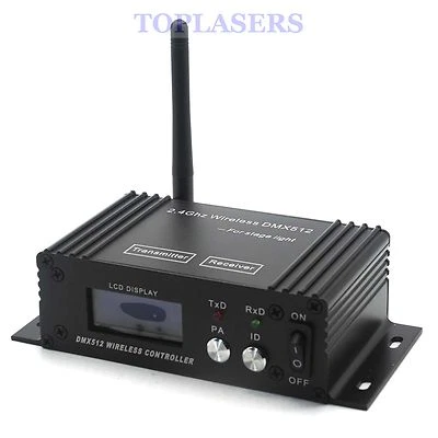 DMX512 DMX DFI DJ Wireless Transceiver Transmit 2.4Ghz f Stage Light Controller - Image 1 of 4