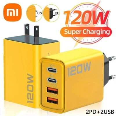 Xiaomi 4 Port USB C PD Charger Quick Charge 3.0 Type C USB Mobile Phone Charger - Image 1 of 4