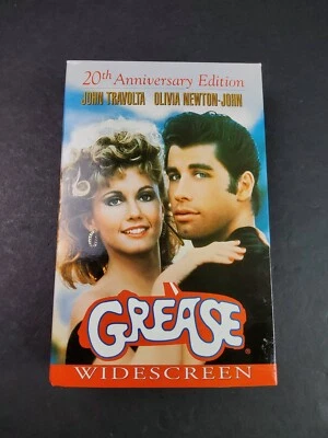 Grease VHS 20th Anniversary Edition Widescreen Soundtrack CD & Screenplay - Image 1 of 4