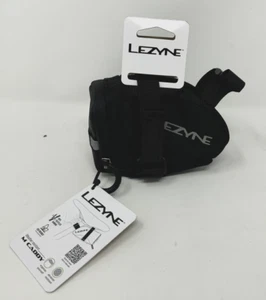 * LEZYNE * M CADDY ' WEATHER RESISTANT ' BLACK ' REFLECTIVE LOOP ' - Picture 1 of 4