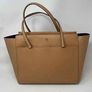 Tory Burch Robinson Parker Tote Cardamom Leather 100 % Authentic - Picture 1 of 12