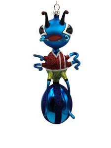 Tesoros Eslavos Caballeros Hormiga Azul Halloween Navidad Adorno 98-111-C-FB - Imagen 1 de 9