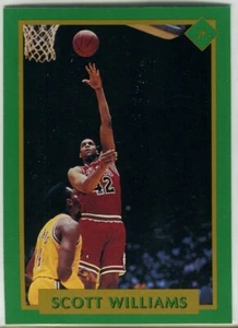 Inserto de revista Tuff Stuff Jr. 1991 #34 Scott Williams Chicago Bulls - Imagen 1 de 2