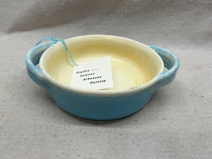 Dryden Original Keramik Arkansas Blue Drip " runder Griff Kasserolle Schüssel - Bild 1 von 5