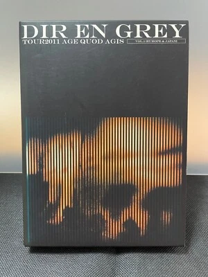 DIR EN GREY TOUR 2011 AGE QUOD AGIS Live DVD 3disk First limited edition japan - Image 1 of 4