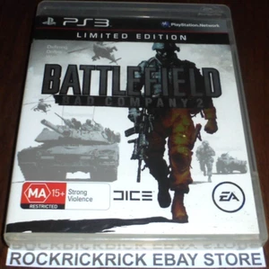 PLAYSTATION 3 GAME BATTLEFIELD BAD COMPANY 2 LIMITED EDITION INCLUDES MANUAL PAL - Picture 1 of 3