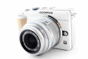 Olympus PEN E-PL1 12.3MP 14-42mm Lentille Blanc " Lecture " Avec / 8GB Carte SD, - Photo 1 sur 12