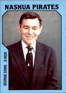 1985 Nashua Pirates TCMA #28 George Como General Manager Baseball Card