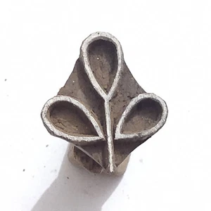 Bloque de estampillas de impresión talladas a mano de madera para impresión de telas #ZEFB-120 - Imagen 1 de 6