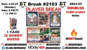 Kostas Sloukas 2024-25 Donruss Euroleague Basketball Hobby CASE Break #2103 - Picture 1 of 1