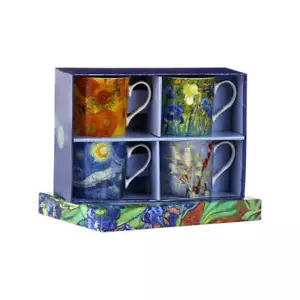 Nostalgic Ceramics Van Gogh Mugs 240ml (Set of 4) - Picture 1 of 1