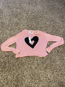 New with Tags T2Love Pink Heart Boutique Girl’s Shirt Top size 8 - Picture 1 of 7