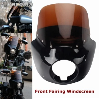 11'' Motorcycle Front Fairing Windshield For Harley Dyna Wide Glide FXDWG FXDWGI — 第 1/4 张图片