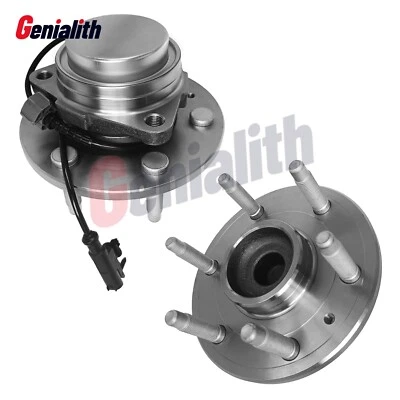 2WD Front Wheel Hub & Bearing for 2007-2013 Chevy GMC Silverado Sierra 1500 Pair Foto 1 de 4