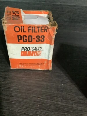 Oil Filter PRO-GAUGE PGO-33 Replaces PF24 PF30 PH25 Wix 51258 LF222 - Imagem 1 de 4