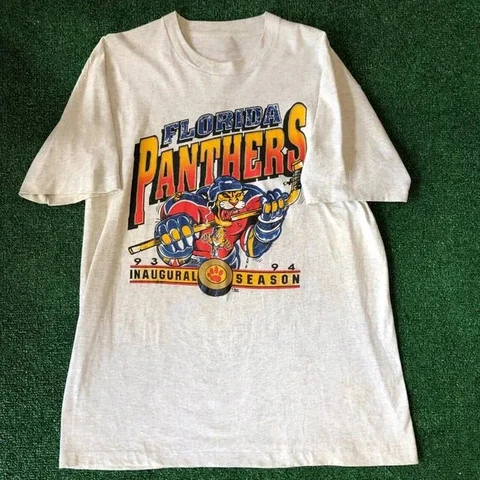 Florida Panthers 1994 inaugural Season Rare design Unisex T shirt NHL H9687 Cover