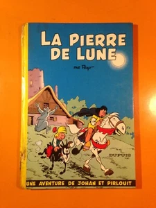 PEYO : JOHAN ET PIRLOUIT T4 : LA PIERRE DE LUNE EDITION DE 1962! - Picture 1 of 9