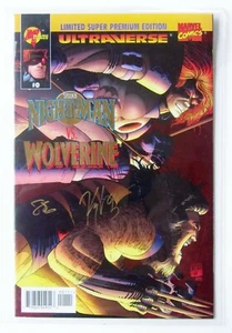 NIGHTMAN vs WOLVERINE #0 Limited Super Premium Gold Ed w/ sleeve & COA signed - Picture 1 of 12