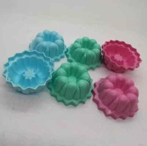 48 piezas Mini Bundt Molde Puteri Ayu/Kuih Puteri Kue Putu Ayu Molde EXPRESS BY DHL - Imagen 1 de 5