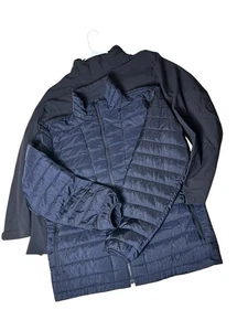 Neu mit Etikett Z Zegna High Tech mit abnehmbarer wattierter Innenjacke Herren Gr. XL blau Thermo - Bild 1 von 24