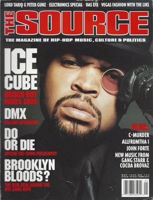 THE SOURCE Magazine ISS#104 ICE CUBE COLLECTOR'S ITEM VINTAGE CLASSIC - Image 1 of 2