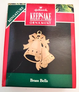 Punze Messing Glocken Miniatur Ornament 1991 - Bild 1 von 5