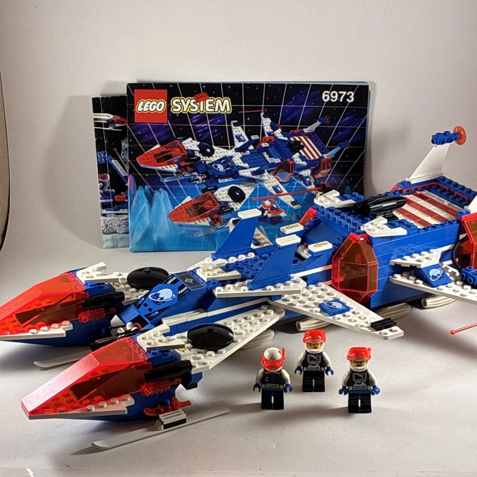 Lego Ice Planet 6973 Deep Freeze Defender Complete w/ Manual Minifigs Rare EUC - Image 1 of 4