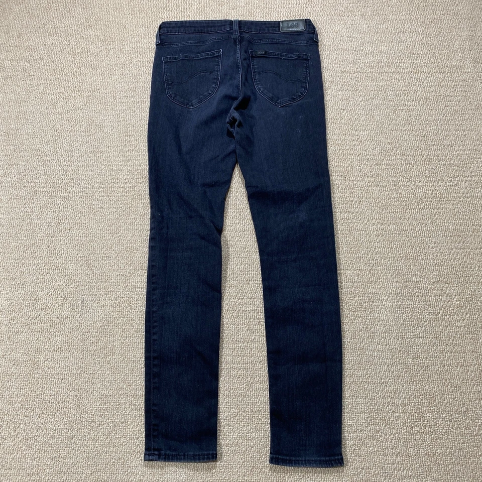 Lee Jeans Womens 28x31 Slim Fit Black Scarlett High Waisted Stretch Denim - Image 1 of 4