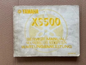 GENUINE YAMAHA SERVICE WORKSHOP MANUAL XS500 XS 500 1H2 28197 80 1976 - Picture 1 of 8