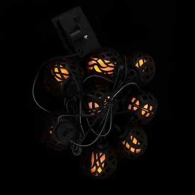 Solar LED Lamp String Creative Lantern Shape String Light Home Decorative Light - Image 1 of 4