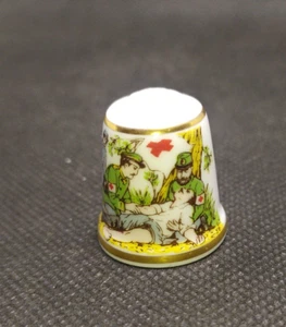 SUTHERLAND ENGLAND THIMBLE COLLECTION - ACTIVE IN PEACE - Picture 1 of 6