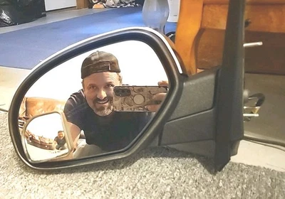 2011 Chevrolet Silverado  LT Left Hand "Drivers Side Power Mirror - Image 1 of 4