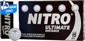 Durable Golf Balls Premium Feel High Performance Long Distance White Pack of 12 - Picture 1 of 5