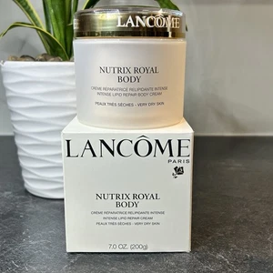 NEU Lancome Nutrix Royal Body intensive Lipidreparaturcreme 7 oz EINGESTELLT - Bild 1 von 8