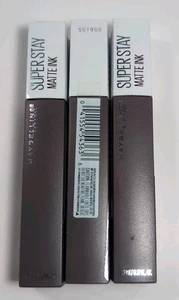 Lote de 3: Maybelline Super Stay Matte Ink 90 Huntress - Imagen 1 de 4