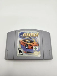 San Francisco Rush 2049 (Nintendo 64, 2000) N64 Authentic Mint Retro Tested Rare - Picture 1 of 8